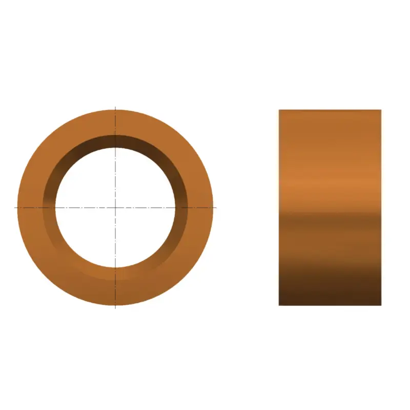 Holzkraft Vorschubrolle ohne Felge Ø 120 mm, Breite 60 mm ohne Felge Finale Aktion