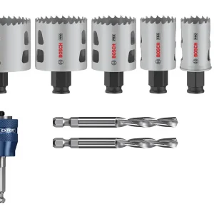 Schneller Versand BOSCH PRO Multi Material PC Plus Lochsägen-Set, 20-65 mm, 9-tlg.