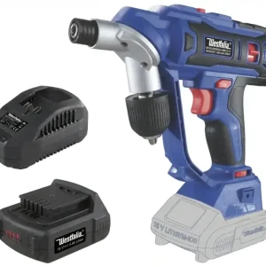 Markenprodukt Akku-Twin Drill 18 V Li-Ion ATD18 + Akku 18 V Li-Ion 1,5 Ah + Ladegerät ALG 18 V Li-Ion, 2,4 Ah