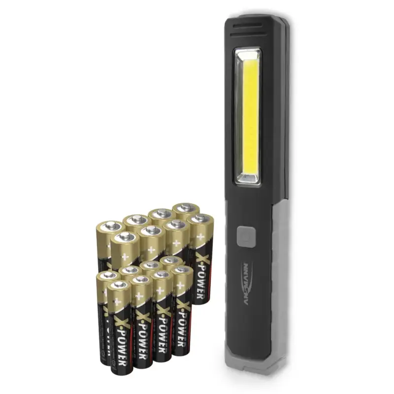 Echt Aktionspack mit 8x Mignon und 8x Micro Batterien + GRATIS LED Arbeitsleuchte
