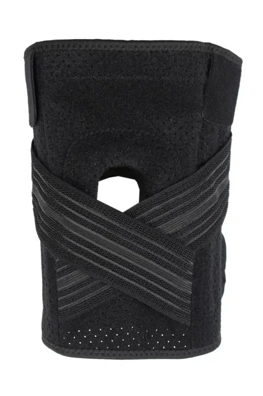 Begrenztes Angebot Aktiv-Kniebandage mit Klettverschluss „Flexitek“, Universalgröße, Schwarz