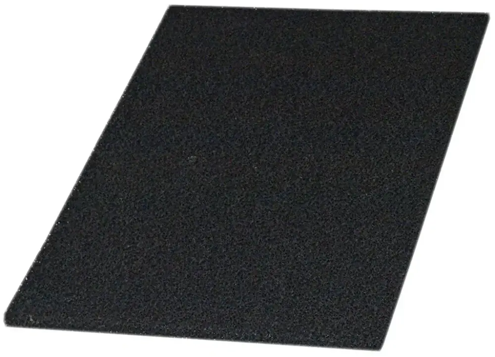 Aktivkohle Filtermatte PAK 45/32 Schwarz, Filterschwamm, 45 x 31,5 x 1,9 cm Sichere Zahlung
