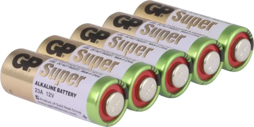 Neu Alkaline 23A Rundzellenbatterie, 12 V - 5 Stück