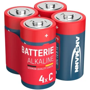 Schnäppchen Alkaline Batterie Baby C - 4 Stück