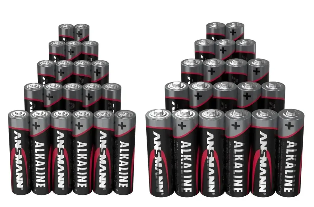 Alkaline Batterien - 20 x Micro (AAA) und 20 x Mignon (AA) Neu