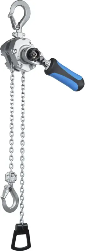 Aluminium-Hebelzug PAH 250, Tragfähigkeit 250 kg, Hub 1,5 m, 1-strängig Heißes Angebot