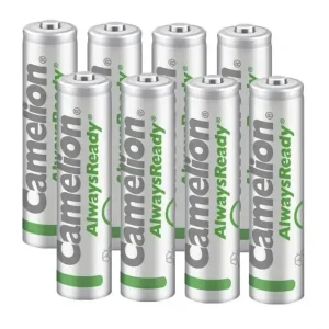 AlwaysReady Solar NiMH Akku Mignon (AA) mit 600mAh - 8 Stück Sonderangebot