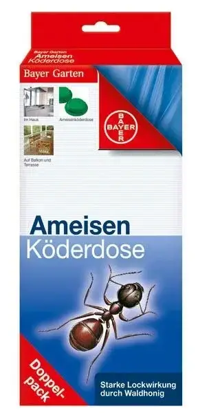 Ameisen Köderdose 2er Pack - für die effektive Schädlingsbekämpfung Echt