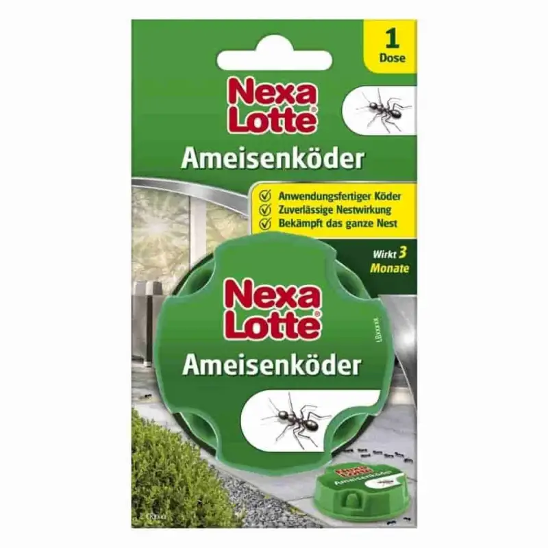 Ameisenköder, Köderdose, zur Ameisenbekämpfung im Haus Schnäppchen