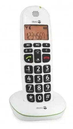 Analoges DECT-Telefon PhoneEasy 100w schwarz mit Telefonbuch bis zu 20 Einträgen Nur Für Kurze Zeit