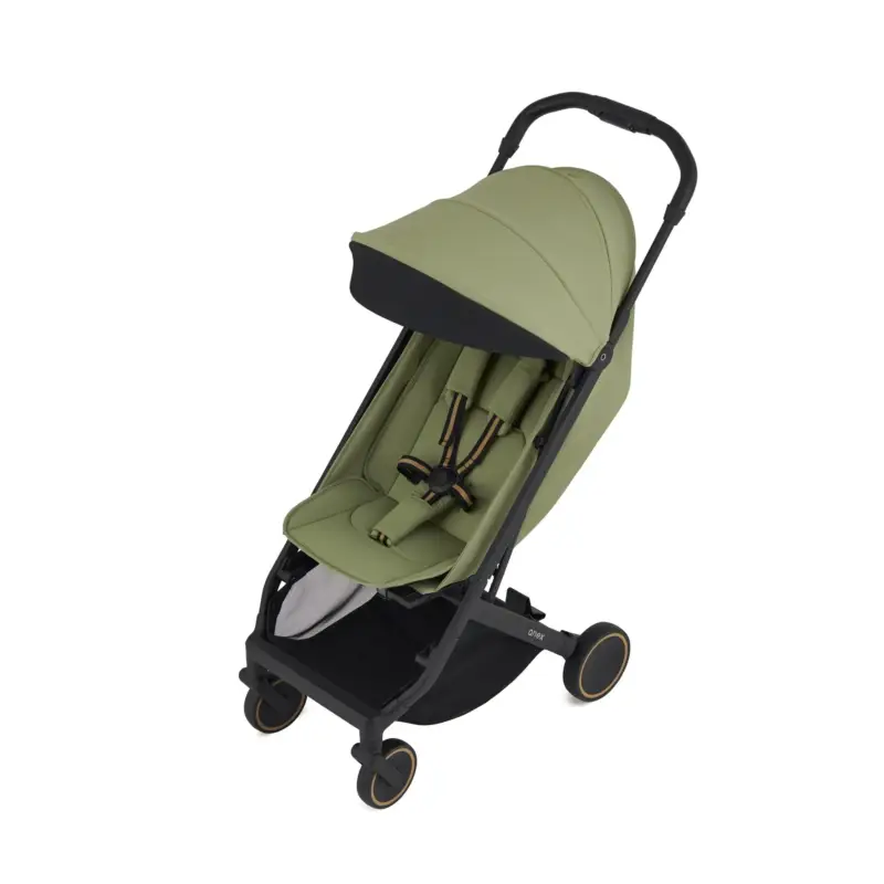 Anex Air-X 2 Kinderwagen, grün, Einhandfaltung, stoßgedämpfte Luftreifen, verstellbare Rückenlehne Begrenztes Angebot