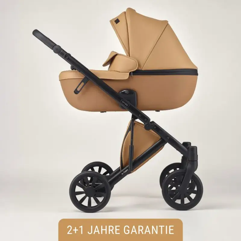 Direktkauf Anex Kinderwagen - e/type 3in1, Farbe Kinderwagen: Caramel