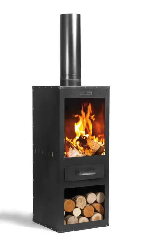Markenware CookKing Terrassenofen Rosa