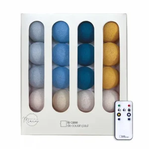 Top-Seller Cousin Paul Lichterketten, Led Girlande - NUIT ETOILEE, In der Box, Blau