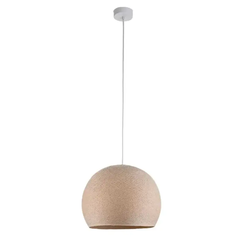 Cousin Paul Pendellampe Kuppel gross inkl. Fassung beige Sonderangebot