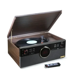 Super-Preis DAB Musikcenter mit Radio ,CD, Bluetooth, Plattenspieler und Digitalisierer