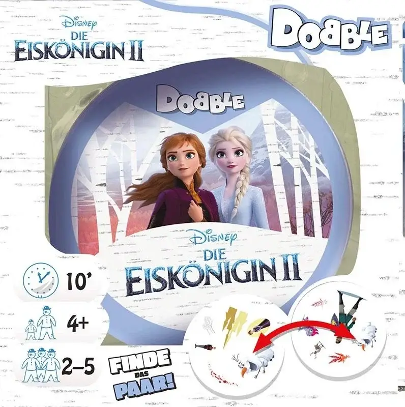 DOBBLE Disney Frozen 2 Schneller Versand
