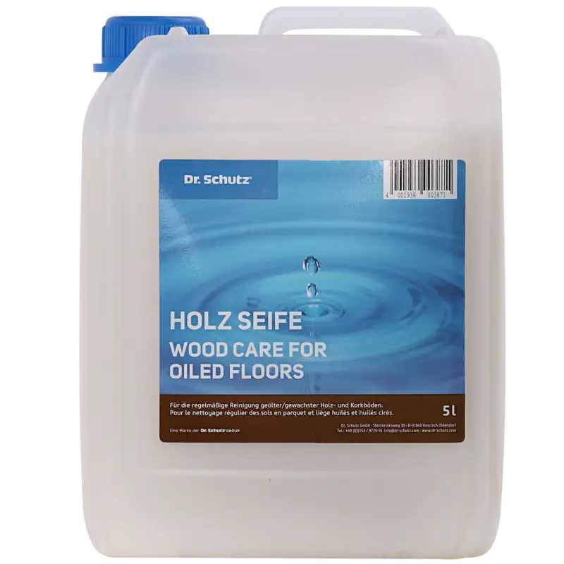DR. SCHUTZ Holz Seife 5 Liter Reiniger für geölt-gewachste Holz- und Korkböden Must-Have