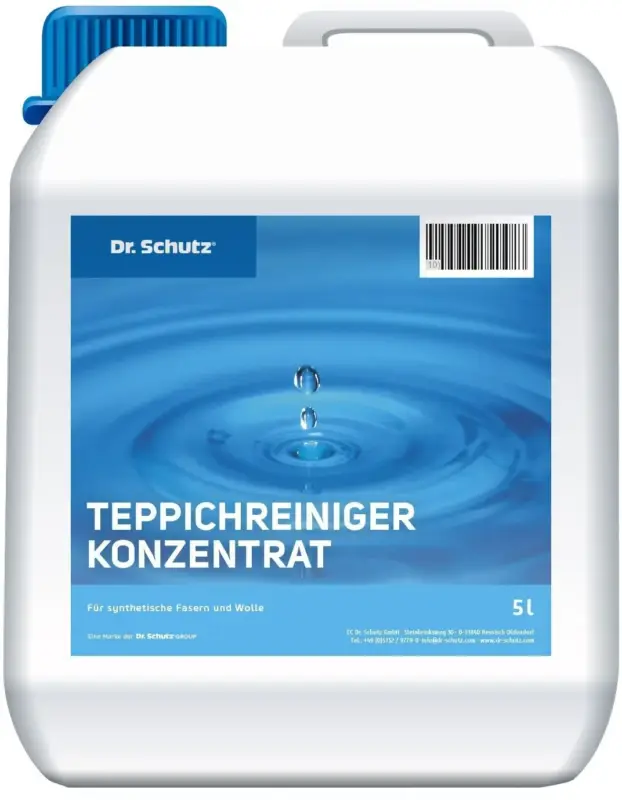 DR. SCHUTZ Teppichreiniger 5 Liter Konzentrat reicht für ca. 350 m² A Günstig