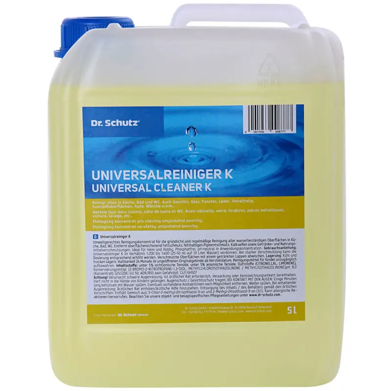 Sonderaktion DR. SCHUTZ Universal Reiniger K 5 Liter