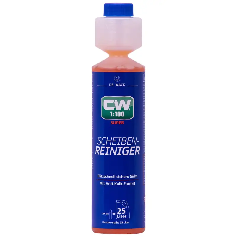 Preisknaller DR. WACK CW1:100 Super Scheibenreiniger 250 ml