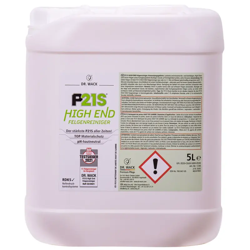 Letzte Chance DR. WACK KFZ HIGH END Felgenreiniger 5 Liter