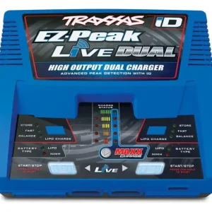 DUAL EZ-Peak Live 200 Watt NiMH/Lipo bis 4S, Schnell-Lader TRAXXAS EU-Version (mit iD Akku-Erkennung) Finale Aktion