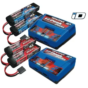 Schneller Versand DUAL EZ-Peak Plus-Lader 2972G + 2x 2S Lipo 7600mAh 2869X TRAXXAS EU-Version / Ergänzungs-Paket Version 2018