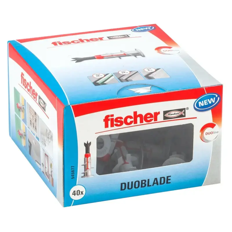 DUOBLADE Gipskartondübel 44 mm, 40 Stück Sichere Zahlung