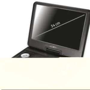 DVD-Player mit 13,3" Bildschrim, DVB-T2 HD Tuner und Gaming Funktion Super-Preis
