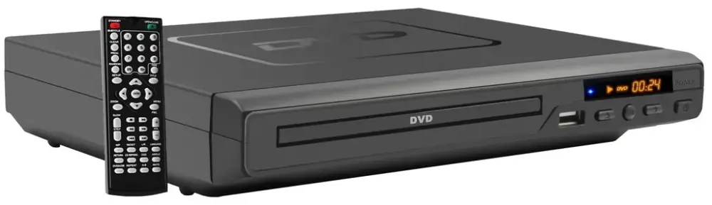Billig DVD/CD-Player mit HDMI, USB und Fernbedienung, CD Kopierfunktion