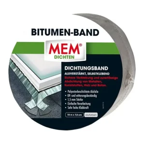 Beliebt Dach Reparaturband 100 mm x 10 m, Alufarben