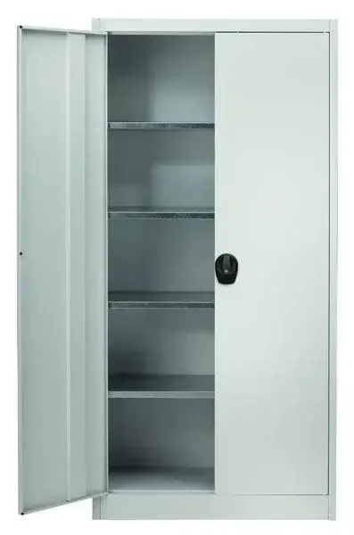 Flügeltürenschrank "Klassik", Tür und Korpus in Lichtgrau Online Kaufen