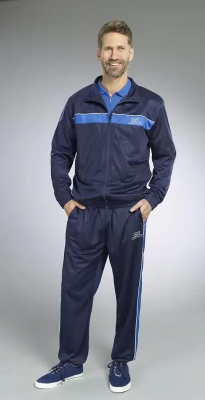 Sofort Bestellen Freizeitanzug 3-teilig, Farbe navy-royalblau, Gr.3XL