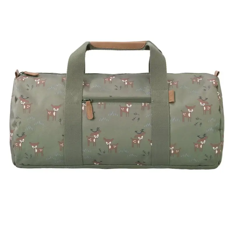 Ausverkauf Fresk Reisetasche, Weekender Tasche, kleine, 42x21,5x21,5 cm, Farbe: Hirsch oliv