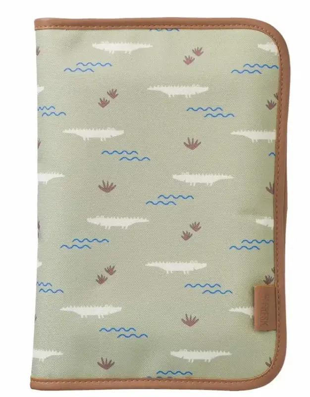 Neu Im Sortiment Fresk Wickeltasche unterwegs, 25x17x3 cm, Farbe: Krokodil
