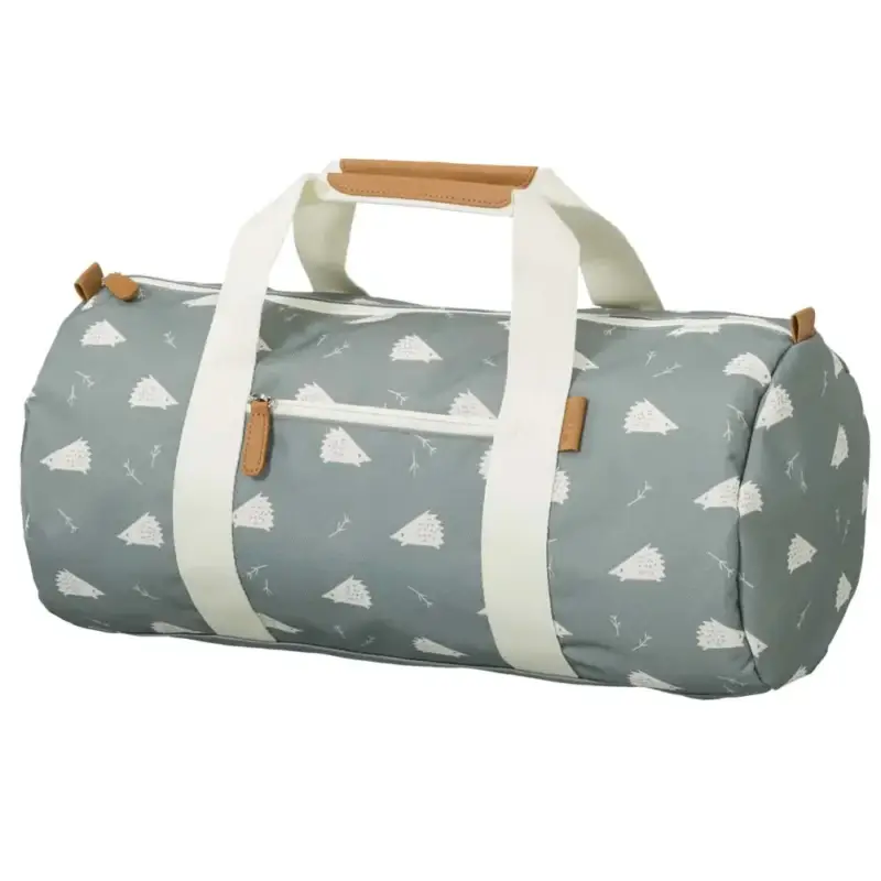 Begrenztes Angebot Fresk kleine Reisetasche Igel blau grau