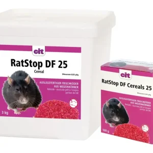 Frischeköder RatStop DF 25 Cereal, für den Innen- und Außenbereich, 500 g Billig