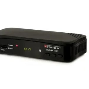 Full HD Satelliten Receiver "HD AX 150" mit 12V Netzteil Knallerangebot