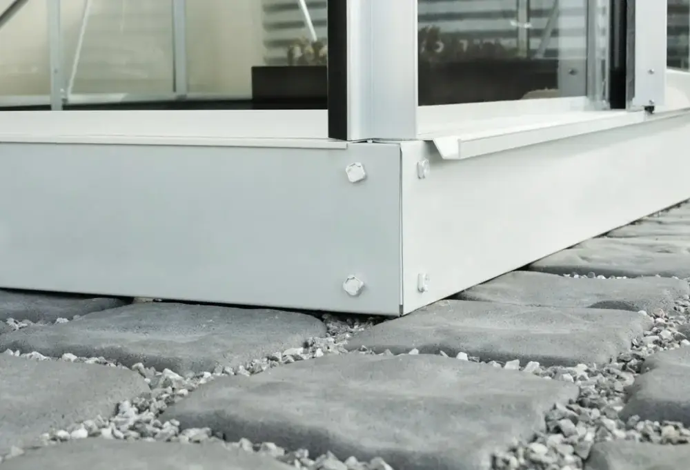 Expressversand Fundament 6200, 12,5 cm, alu