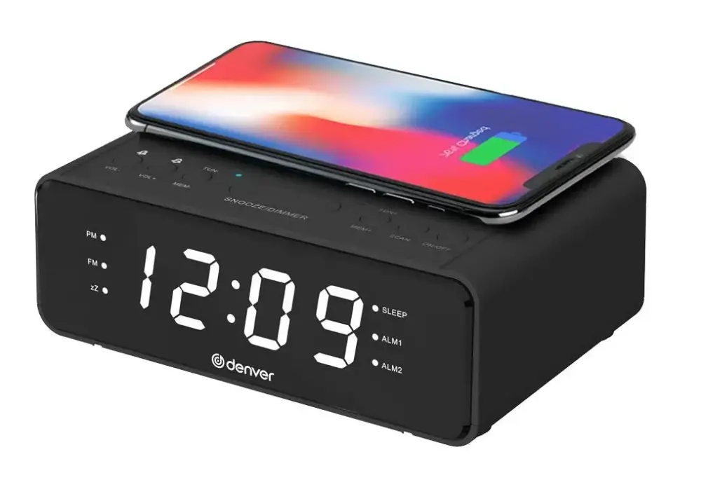 Funk Radiowecker mit QI-Ladefunktion und USB Anschluss Bestseller