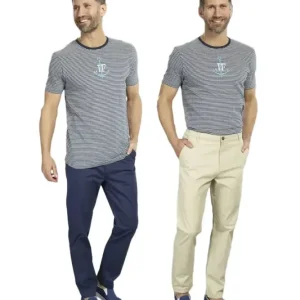 Echt Hose mit Twill, Farbe marine, Gr.52