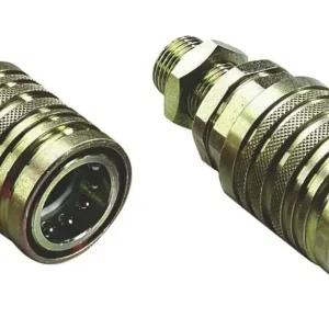 Markenware Hydraulikmuffe Standard M22 x 1,5, 8 mm langes Gewinde, 2 St.