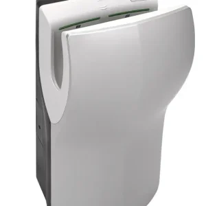 Bestseller Händetrockner automatisch - Hands-in-Prinzip, Kunststoff PQ14, Farbe: Edelstahl-Look