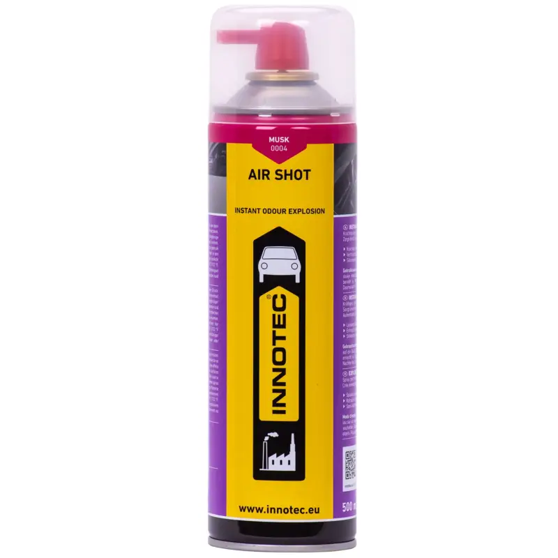 Neu Im Sortiment INNOTEC Air Shot Musk 500 ml Duftspray für Raum / Auto