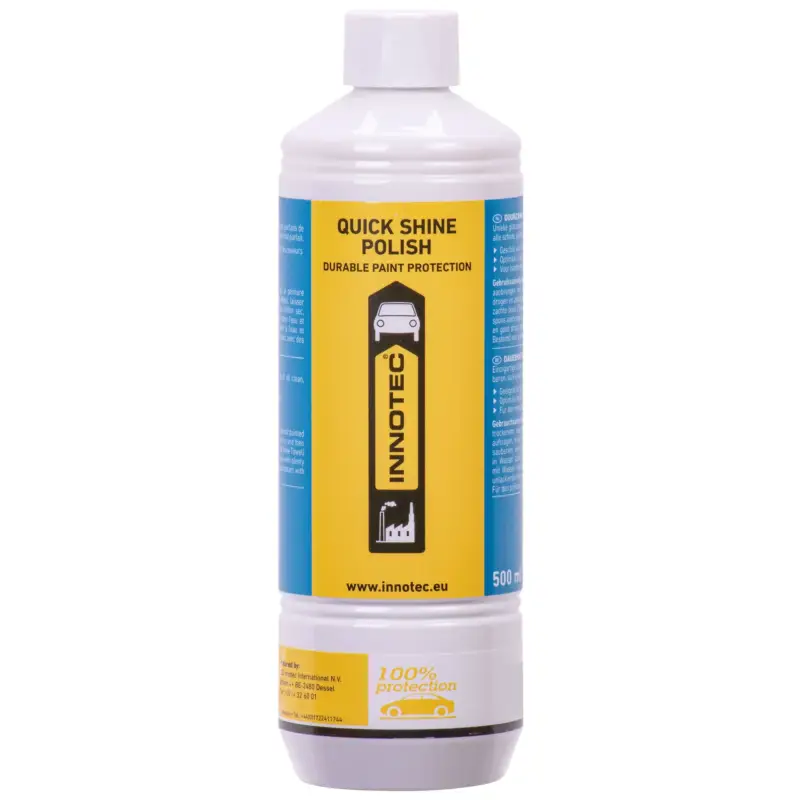 Markenprodukt INNOTEC Quick Shine Polish Lackpolitur 500ml Hartversiegelung
