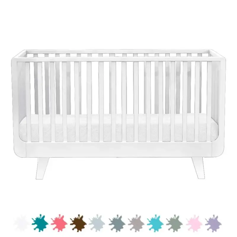 Laurette Babybett 70 x 140 cm Joli Mome, Farbe: bleu canard Begrenztes Angebot