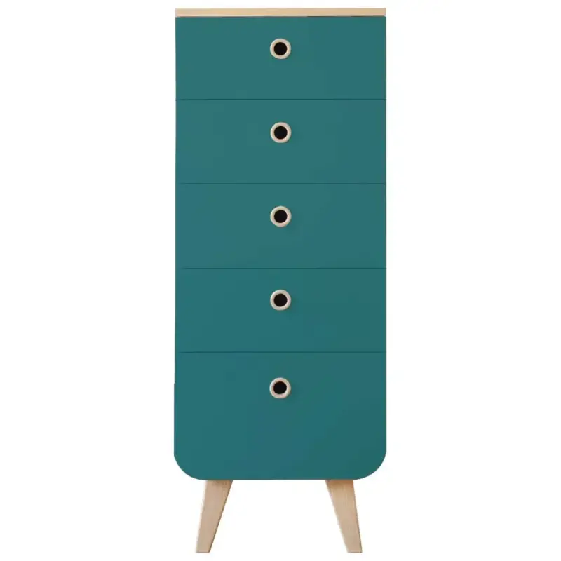 Jetzt Bestellen Laurette Chiffonier Kommode Zen, Farbe der Flächen: Bleue canard