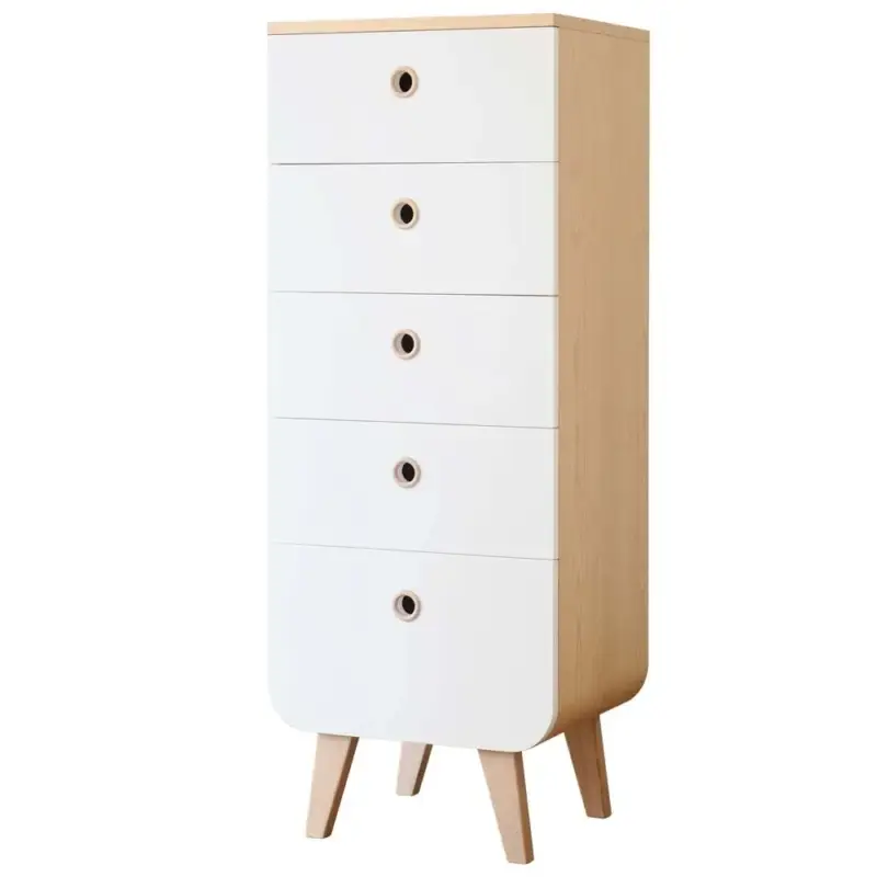 Laurette Chiffonier Kommode Zen, Farbe der Flächen: Weiss Solange Der Vorrat Reicht