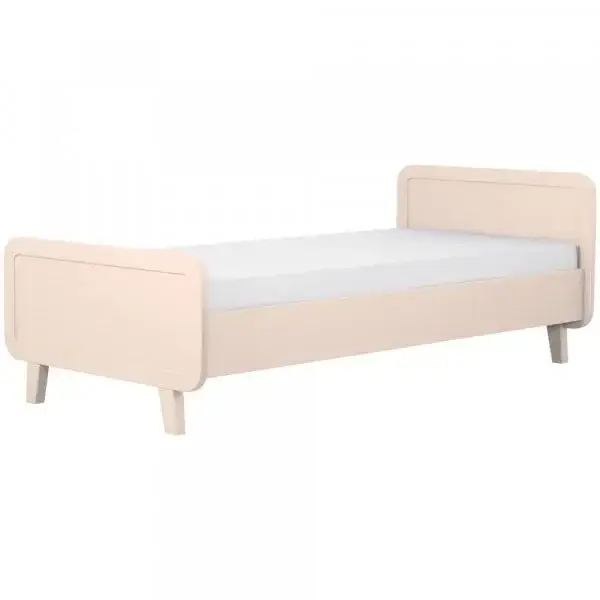 Laurette Kinderbett "Le Lit Rond" 90 x 200 cm, Farbe: Rose poudre Meistverkauft